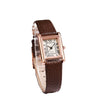 Female Leisure Quartz Watch With Alloy Case Imitation Leather Strap And Round Dial