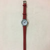 Female Retro Casual Quartz Watch With Alloy Case Genuine Leather Strap And Round Dial