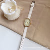 Female Student Digital Exam Watch Oval Dial Metal Case Ordinary Glass Mirror Fashion Style