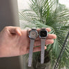 Female Student Square Silver Metal Alloy And Stainless Steel Bracelet Quartz Watch With Retro Artistic And Leisure Style
