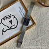 Female Watch Alloy Metal Steel Wire Belt Square Simple Cold Wind Green Leisure Design