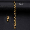 Figaro Bracelet Stainless Steel Geometric 18K Electroplated Unisex