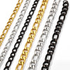 Figaro Bracelet Stainless Steel Geometric 18K Electroplated Unisex