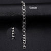 Figaro Bracelet Stainless Steel Geometric 18K Electroplated Unisex