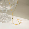 Finger Chain Stainless Steel Geometric Style Electroplated For Women