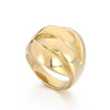 Finger Ring Titanium Steel Geometric Polishing