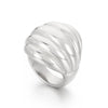 Finger Ring Titanium Steel Geometric Polishing