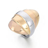 Finger Ring Titanium Steel Geometric Polishing