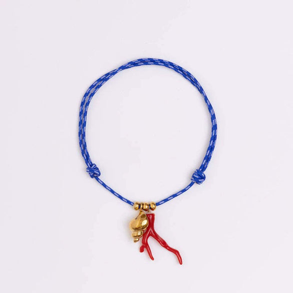 Fish Necklace Copper Stainless Steel Geometric Pattern Electroplated Retro Colorful Beads