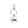 Fishing Lover Keychain Pendant In Zinc Alloy With Modern Simplicity Style