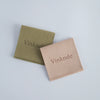 Flannel Envelope Jewelry Gift Bag With Microfiber Bundle Pocket Thermal Transfer Printed
