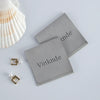 Flannel Envelope Jewelry Gift Bag With Microfiber Bundle Pocket Thermal Transfer Printed