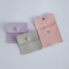 Flannel Velvet Jewelry Storage Bag Doublesided Perforated Snap Wholesale