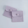 Flannel Velvet Jewelry Storage Bag Doublesided Perforated Snap Wholesale