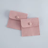 Flannel Velvet Jewelry Storage Bag Doublesided Perforated Snap Wholesale