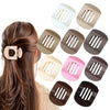 Flat Ingot Duckbill Clip Hairpin For Women Office Lady Style Geometric Ps Painted
