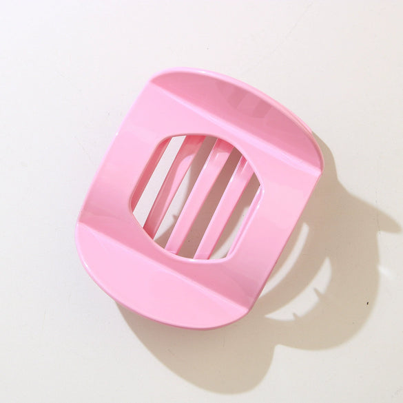 Flat Ingot Duckbill Clip Hairpin For Women Office Lady Style Geometric Ps Painted