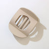 Flat Ingot Duckbill Clip Hairpin For Women Office Lady Style Geometric Ps Painted