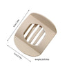 Flat Ingot Duckbill Clip Hairpin For Women Office Lady Style Geometric Ps Painted