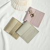 Flip Gift Imitation Leather Pu Jewelry Packaging Bag Thermal Transfer Printing For Necklace Ring Storage