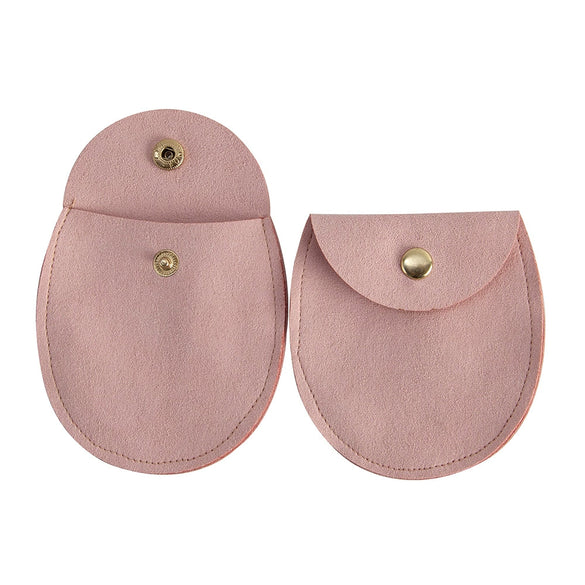 Flip Snap Buckle Cloth Jewelry Bag For Storage And Small Gift