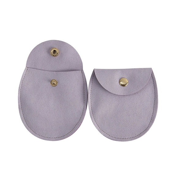 Flip Snap Buckle Cloth Jewelry Bag For Storage And Small Gift