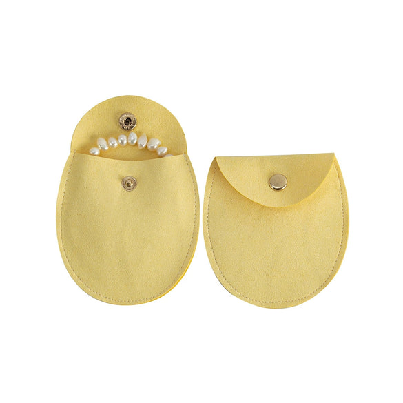 Flip Snap Buckle Cloth Jewelry Bag For Storage And Small Gift