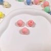 Flocking Geometric Beaded Bag Pendant Mobile Phone Chain Diy Handmade Accessories