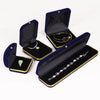 Flocking Jewelry Packaging Box For Rings Necklaces And Bracelets Made Of Plastic