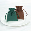 Flocking Velvet Jewelry Storage Bag Drawstring Small Corset Pocket Text Play