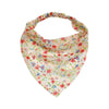 Floral Chiffon Geometric Triangle Scarf And Hair Band Women's Hair Accessories