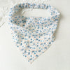 Floral Chiffon Geometric Triangle Scarf And Hair Band Women's Hair Accessories