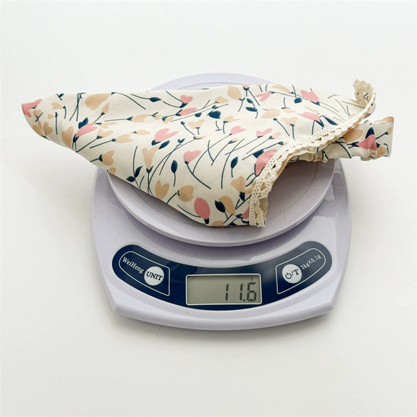 Floral Fabric Triangle Scarf Geometric Style Women's Headwear