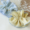 Floral Multilayer Scrunchie For Women Fabric Handmade Sweet Style Hair Tie
