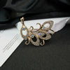 Flower Brooch Zinc Alloy Electroplated Antilight Hollow Clothing Accessories Unisex