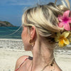 Flower Hairpins Feminine Highend Frangipani Style Electroplated