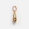 Flower Necklace Copper Rhinestones Electroplated Real Gold Plated Color Preserved