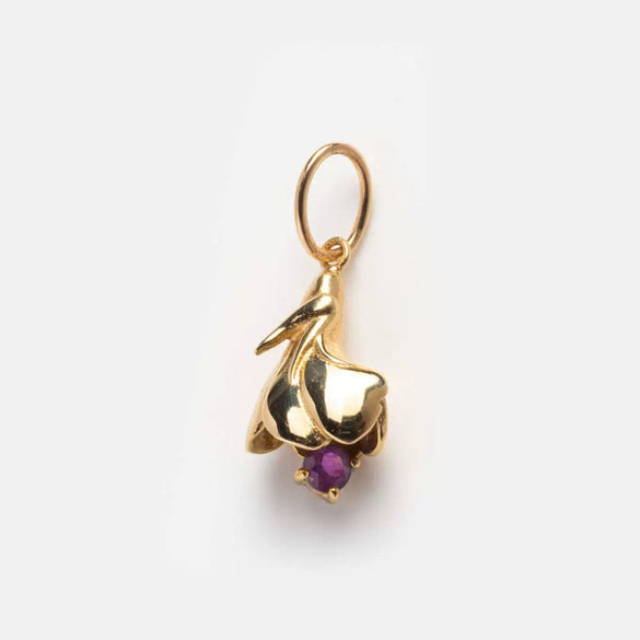 Flower Necklace Copper Rhinestones Electroplated Real Gold Plated Color Preserved