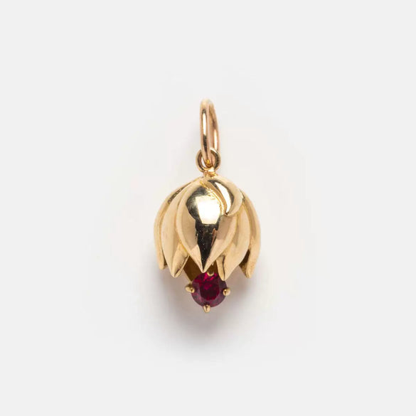 Flower Necklace Copper Rhinestones Electroplated Real Gold Plated Color Preserved