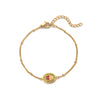Flower Series Titanium Steel Jewelry With Electroplated Retro Exquisite Necklace And Bracelet For Women
