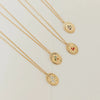 Flower Series Titanium Steel Jewelry With Electroplated Retro Exquisite Necklace And Bracelet For Women