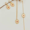 Flower Series Titanium Steel Jewelry With Electroplated Retro Exquisite Necklace And Bracelet For Women