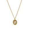 Flower Series Titanium Steel Jewelry With Electroplated Retro Exquisite Necklace And Bracelet For Women