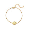 Flower Series Titanium Steel Retro Exquisite Electroplated Jewelry Necklace Bracelet For Women