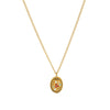 Flower Series Titanium Steel Retro Exquisite Electroplated Jewelry Necklace Bracelet For Women