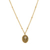 Flower Series Titanium Steel Retro Exquisite Electroplated Jewelry Necklace Bracelet For Women