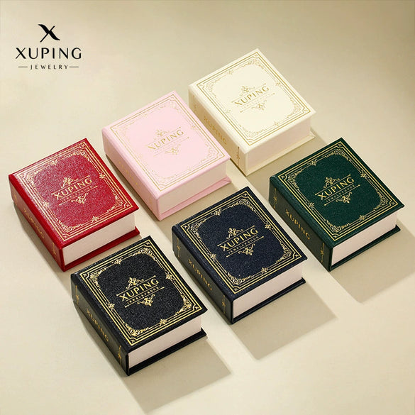 Foldable Paper Storage Box Magic Book Style Portable Small Storage Box Solid Color Random Pattern