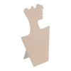 Folding Jewelry Rack Flannel Portrait Splicing Display Stand For Necklace Earrings