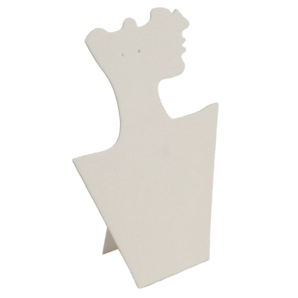 Folding Jewelry Rack Flannel Portrait Splicing Display Stand For Necklace Earrings