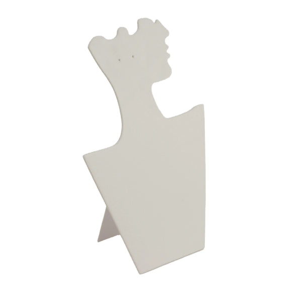 Folding Jewelry Rack Flannel Portrait Splicing Display Stand For Necklace Earrings